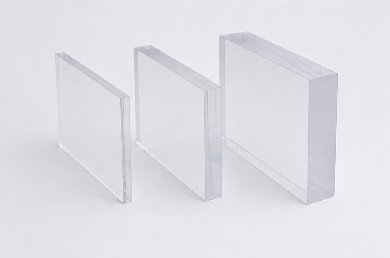 Polycarbonate sheet sample