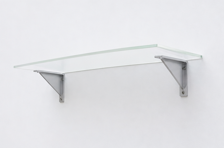 Acrylic display shelving